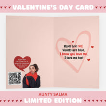 Load image into Gallery viewer, Aunty Salma's Valentine's Day Card