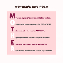 Load image into Gallery viewer, Aunty Salma Mother&#39;s Day Card
